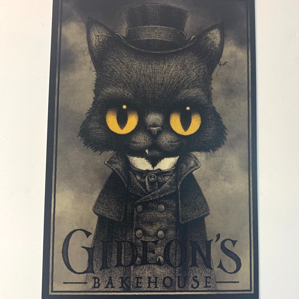 Gideon's Bakehouse Menu Card Benedict Piccadilly Week 1 October 2023 Spookhouse